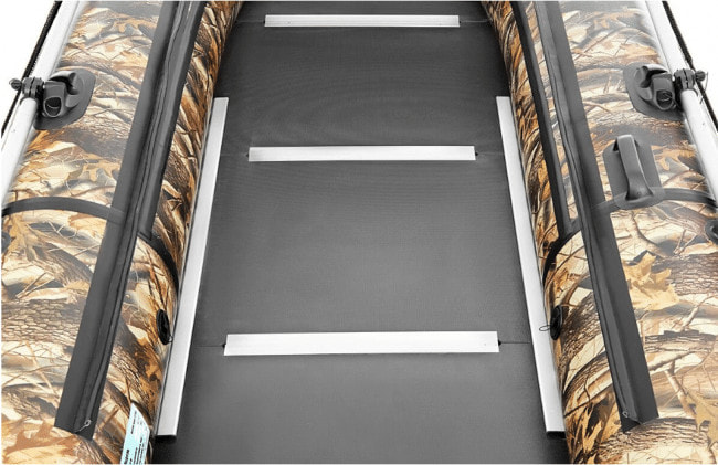 Надувная лодка ПВХ Роджер Хантер Киль 3500 (МАЛОкилевая), лес