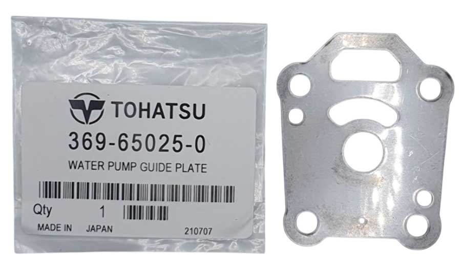 Пластина водяной помпы Tohatsu 4-6 (369-65025-0), оригинал Пластина водяной помпы Tohatsu 4-6 (369-65025-0), оригинал