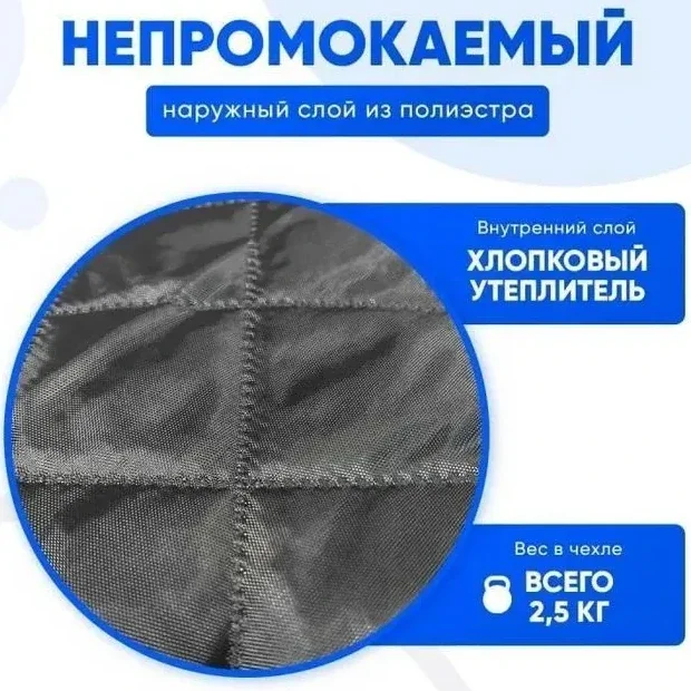 Пол утепленный для зимней палатки Mircamping 2022DX, 400х400 см.