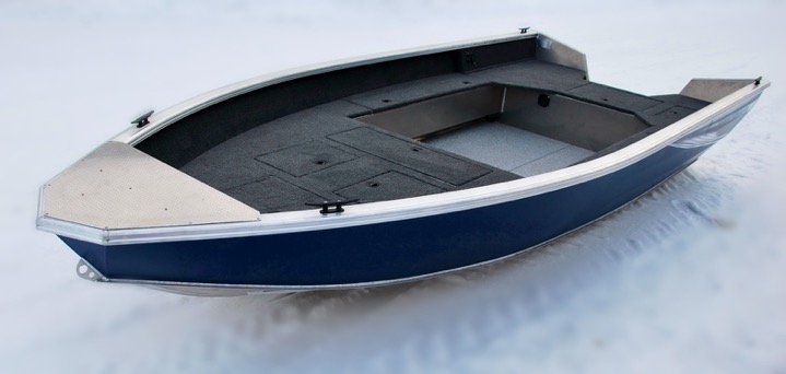 Лодка алюминиевая ВиндБот 4.5 EVO Fish