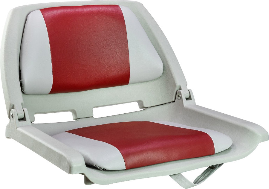 Кресло складное, арт. 75109GR-MR (красно-серый)