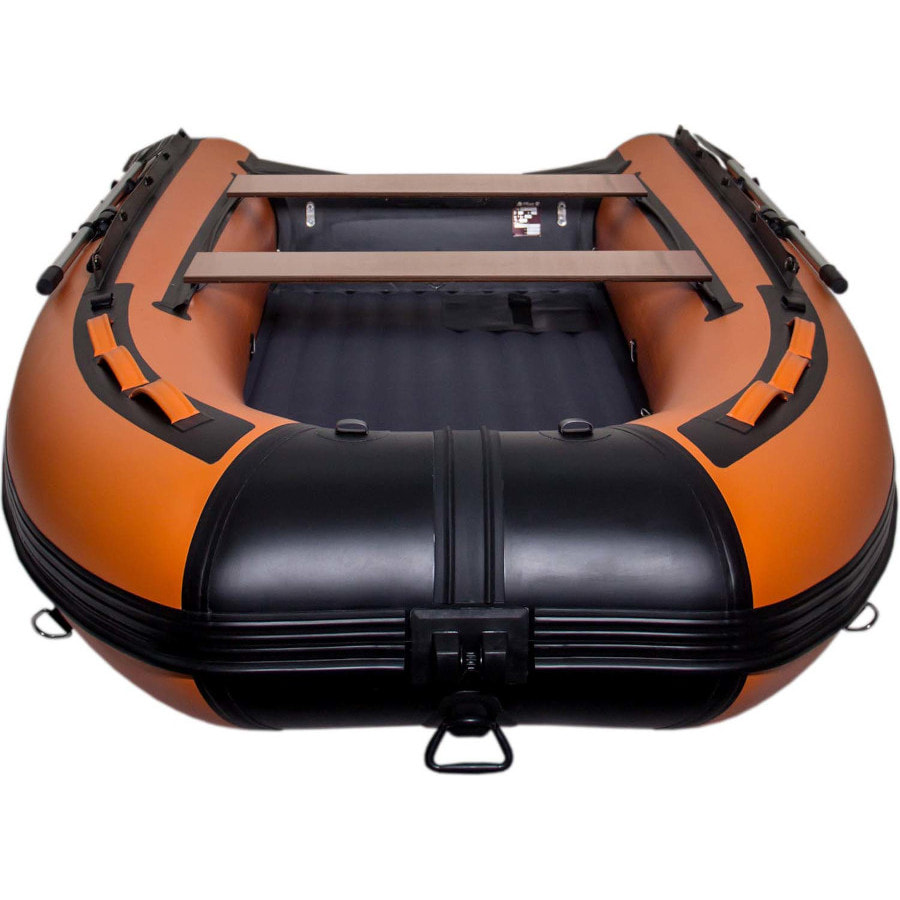 Надувная лодка ПВХ СМарин Air Max 330, оранжевый/черный