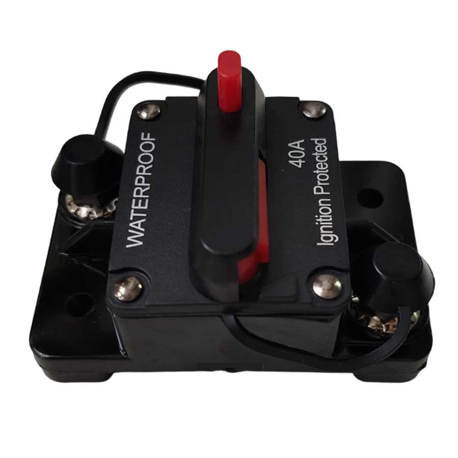 Автоматический предохранитель 40 А, IP67, с кнопкой сброса