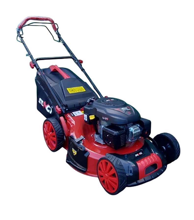 Газонокосилка бензиновая самоходная Senci LMA20S04, 3.5 кВт, ширина скашивания 51 см, травосборник 65 л