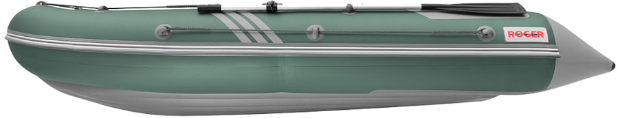 Надувная лодка ПВХ Роджер Зефир 4000 (среднекилевая)