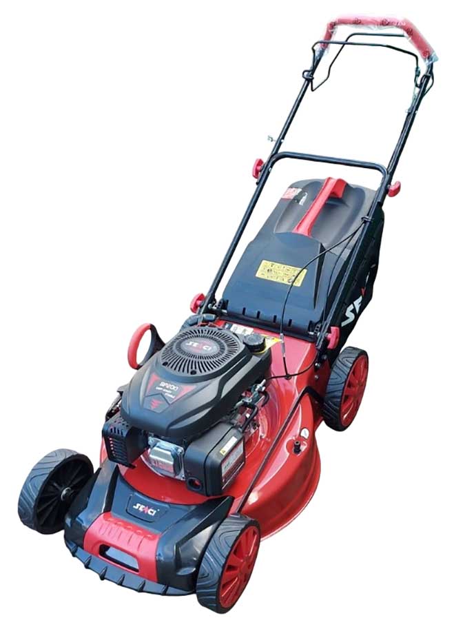 Газонокосилка бензиновая самоходная Senci LMA20S04, 3.5 кВт, ширина скашивания 51 см, травосборник 65 л