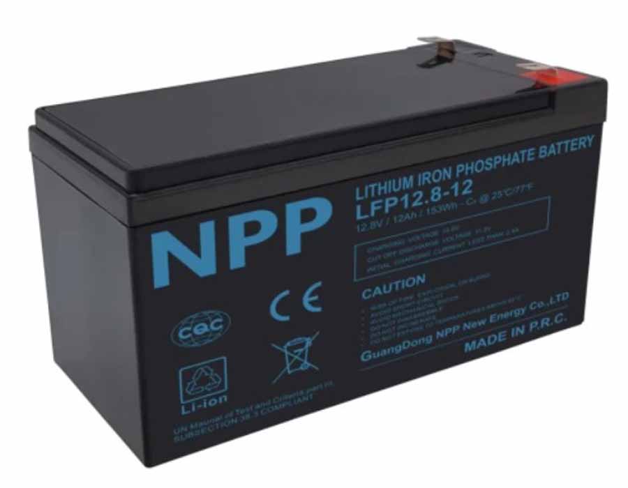 Аккумуляторная батарея NPP LiFePO4 12.8 V, 12 Ah