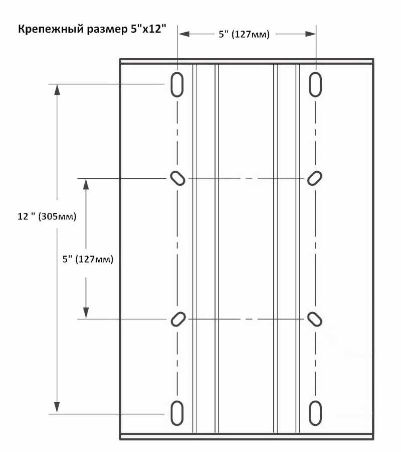Стойка с креплением под сиденье Marine Rocket, 33-46 см.