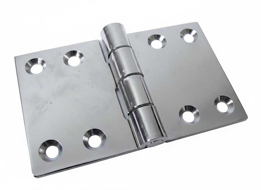 Петля неразъемная 102х64 мм, нержавеющая сталь