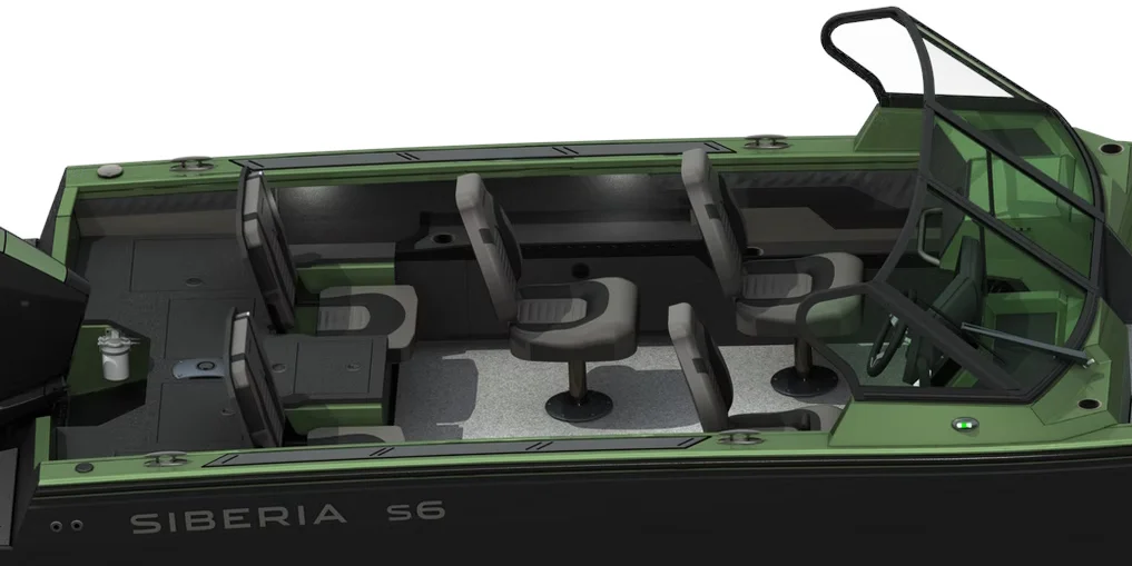 Катер Siberia S6 (модификация 2)