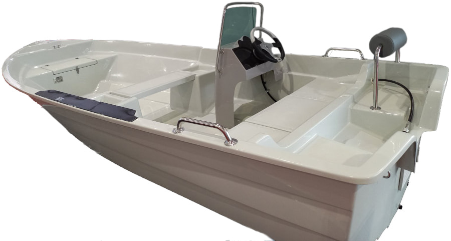 Лодка стеклопластиковая SMI-4400SW (РБ)