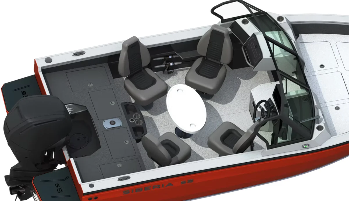 Катер Siberia S5 2025 (модификация 1)