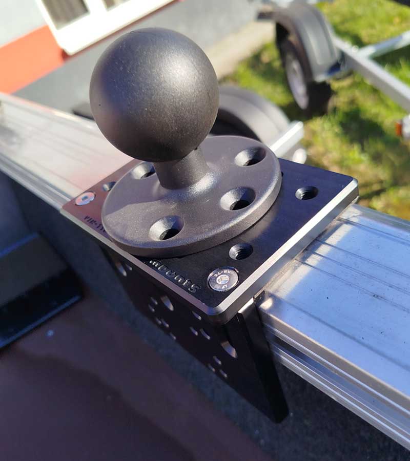 Универсальная площадка VIN-TYQ-CXO1 в Т-паз лодки, 140х95х103 мм