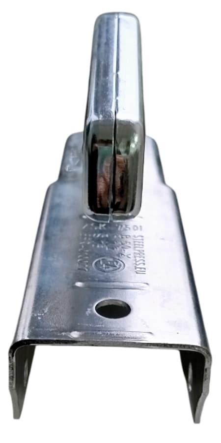 Замковое сцепное устройство SPP ZSK 750I, 750 кг., дышло 60 мм. (квадратное)