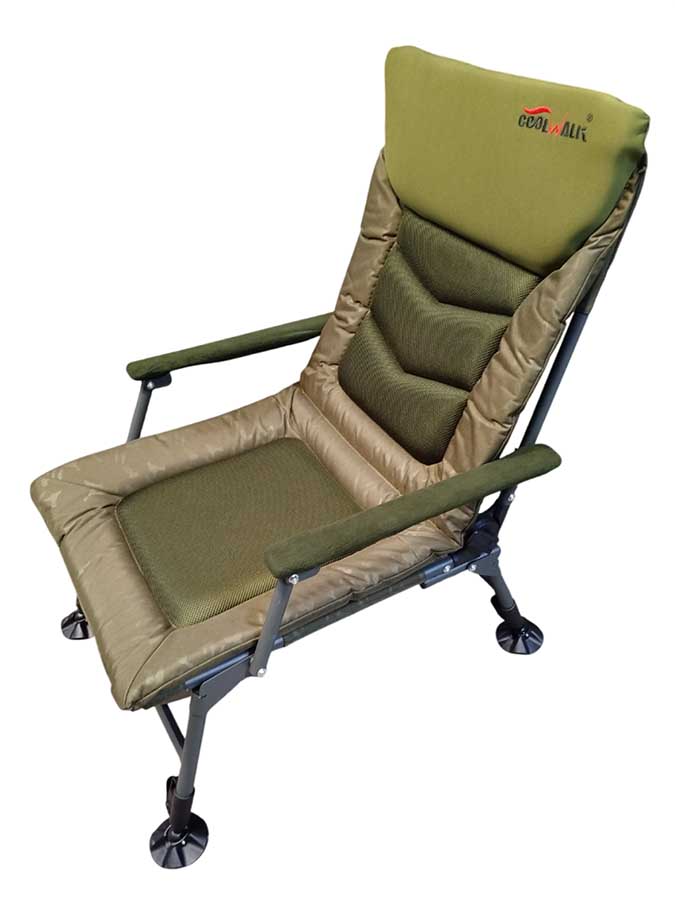 Кресло карповое CoolWalk с подлокотниками 