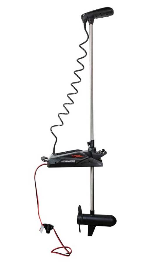 Троллинговый электромотор Haswing Cayman B 80 lbs 24V GPS с электроякорем, штанга 210 см