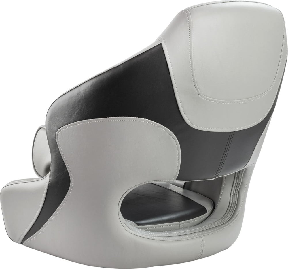 Кресло мягкое Delux Sport Flip Up с болстером, угольный/серый