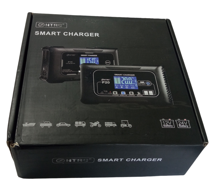 Зарядное устройство универсальное (smart charger HTRC) P20, 12/24 В