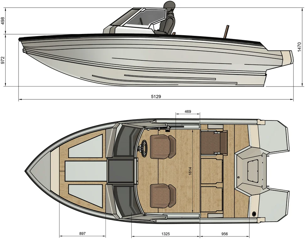 Катер Xstream 470