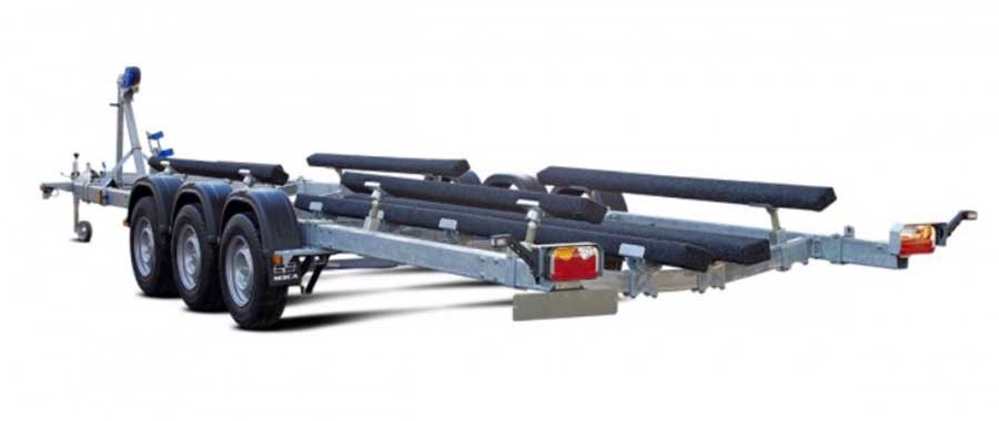 Прицеп для катеров и яхт МЗСА L 1025-3.35 исполнение 101 (судно до 9 м)