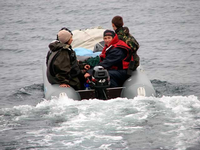 Надувная лодка ПВХ Ротан 430Э (НДНД).