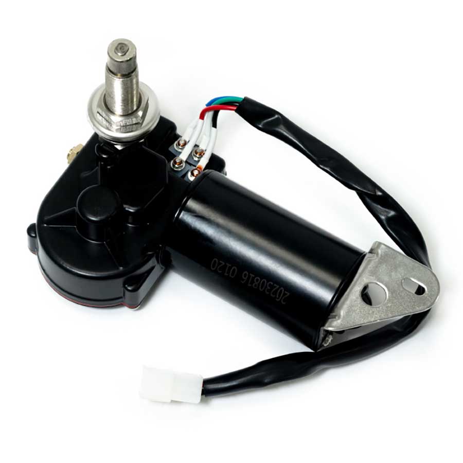 Электропривод стеклоочистителя W.E, 12В, посадка 13.5 мм, L рез. 50 мм, 45–110°