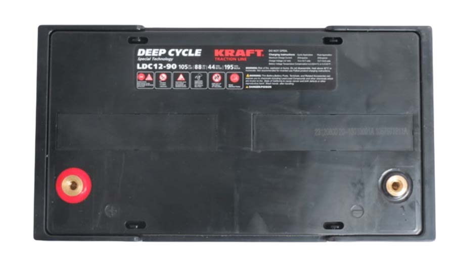 Аккумуляторная батарея Kraft 12V, 105Ah C20 L