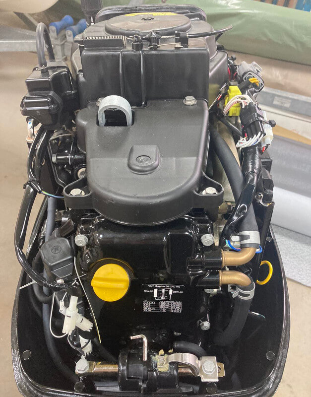 Лодочный мотор Меркури МЕ F 25 (30) M GA EFI + электрозапуск (Б/У, 2019 г.)