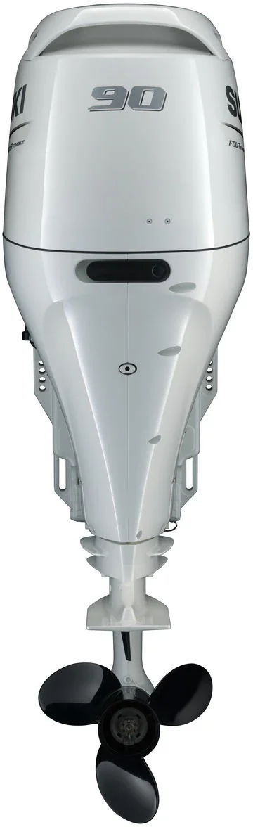 Лодочный мотор Сузуки DF 90 ATL/ATX, белый