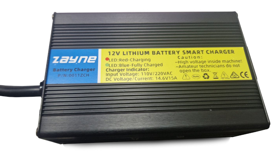 Зарядное устройство Zayne 0011ZCH для литий-ионных АКБ, 12 В, 15A