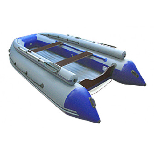 Надувная лодка ПВХ Риф 390 FНД (фальшборт, НДНД)