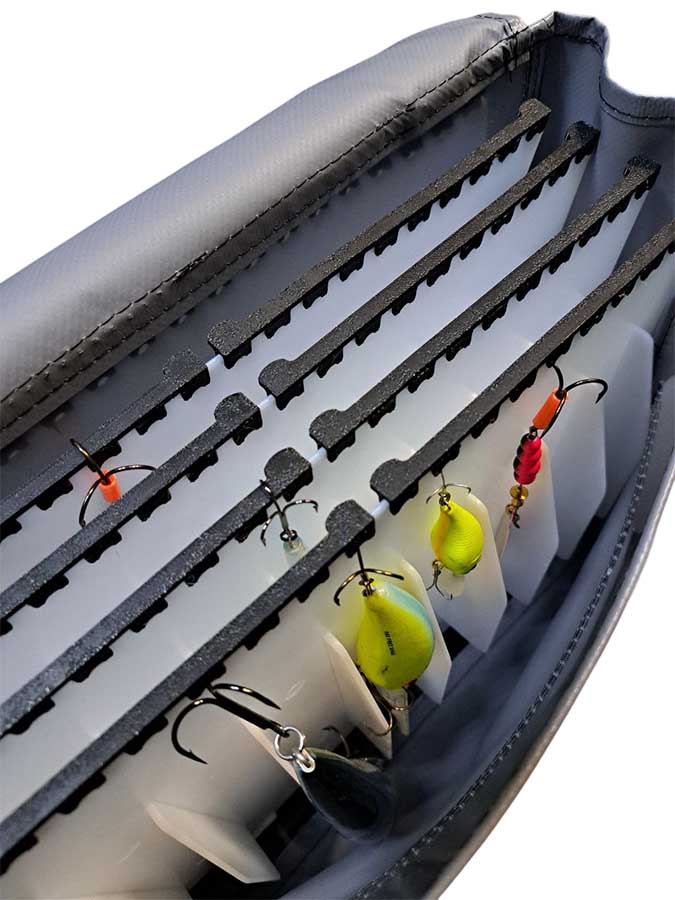 Сумка Lodfort для хранения воблеров и блесен, 330×270 мм, серый