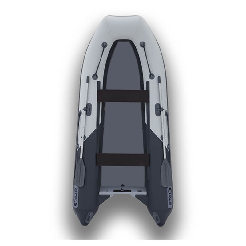 Лодка РИБ Stel R 360 P light (ровная палуба + броня на баллонах + якорный рым)