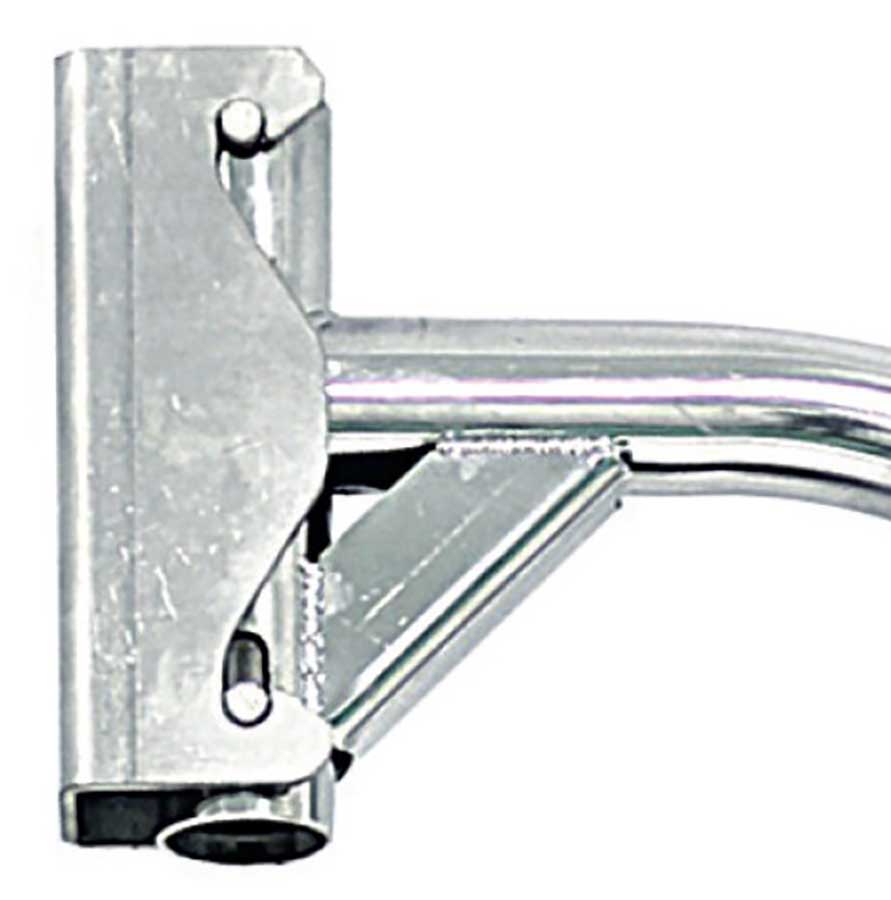 Транцевые быстросъемные колеса 330 мм, Техномарин для лодок типа "Солар", нерж. сталь