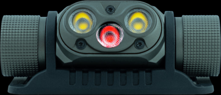 Налобный фонарь Kilnex "SMILE" LX02 с доп. мощным красным светом