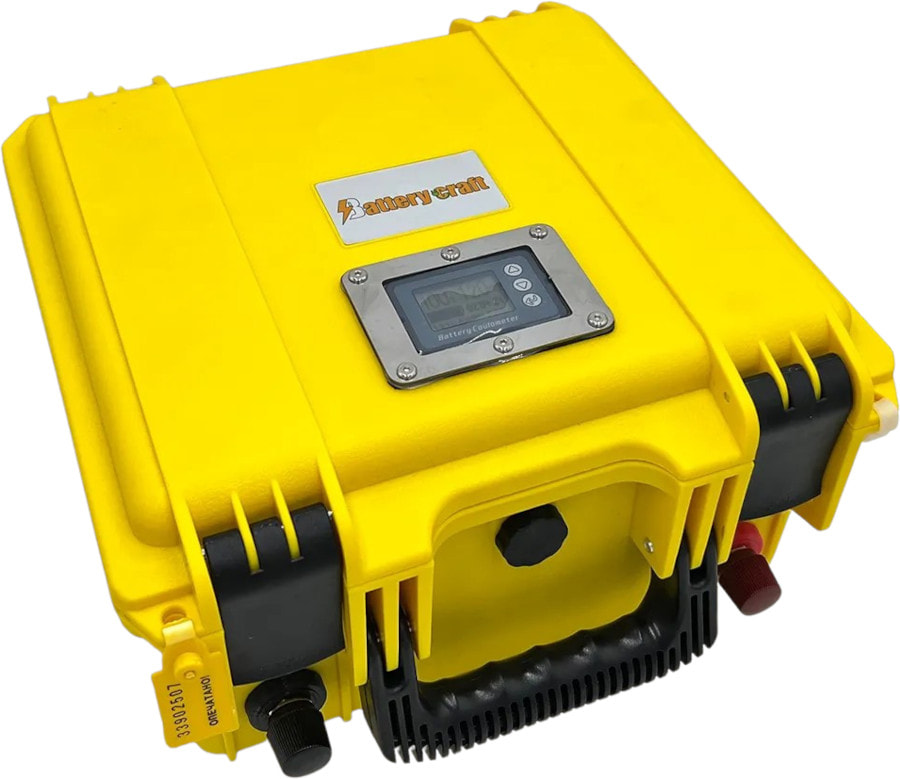 Аккумуляторная батарея BatteryCraft LiFePO4 12V 105 Ah с встроенным кулометром (Bluetooth)