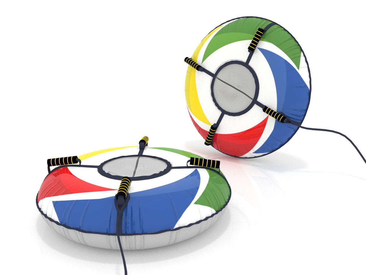 Санки-ватрушка Радуга 120 см. (до 150 кг.)