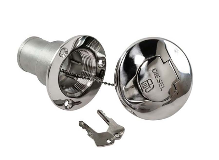 Горловина заливная для дизтоплива, под шланг 38 мм