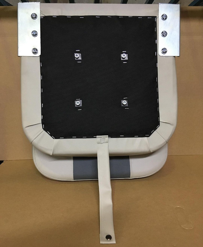 Кресло мягкое складное Практик, св. серый-графит