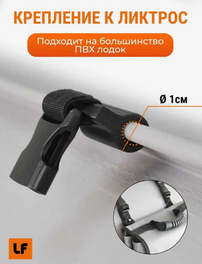 Крепление сумки LODFORT 40 на ликтрос, компл.