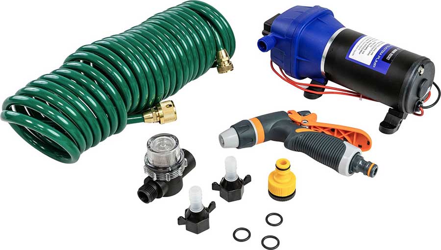 Помывочный комплект Marine Rocket, 12 В, 17 л/мин, 2.8 бар