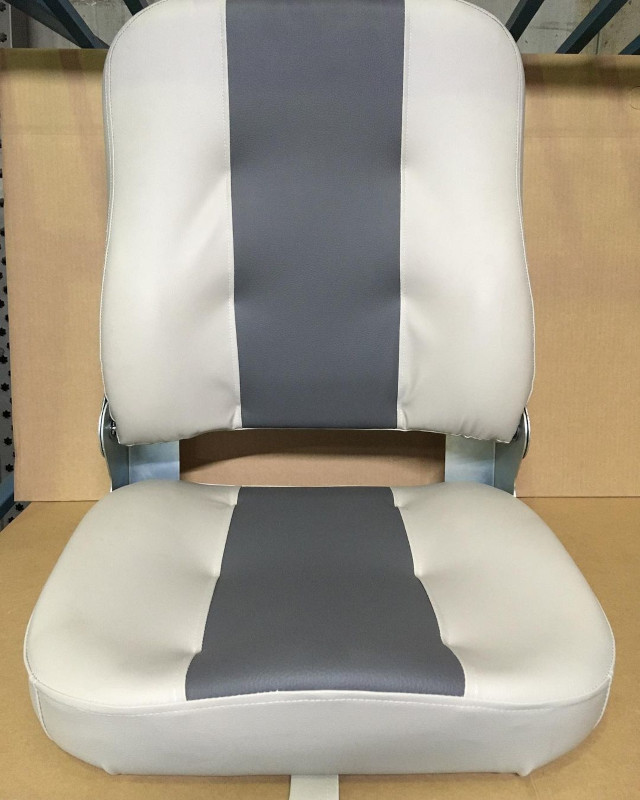 Кресло мягкое складное Практик, св. серый-графит