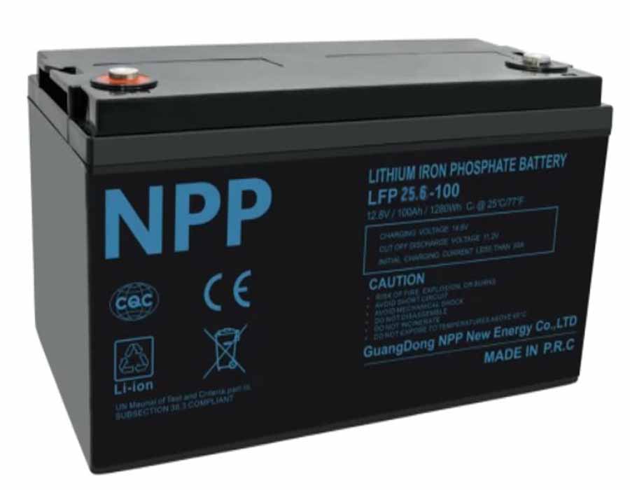 Аккумуляторная батарея NPP LiFePO4 25.6 V, 100 Ah