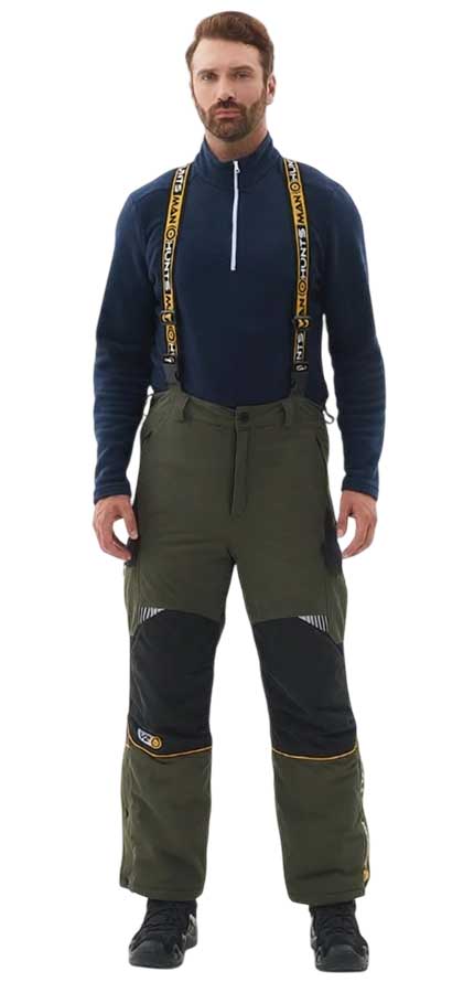 Костюм зимний Хантсмен Канада V2 -35°С, хаки/черный (ткань Исландия)