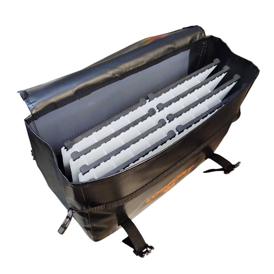 Сумка Lodfort для хранения воблеров и блесен, на 40 воблеров, 330×270 мм, черный