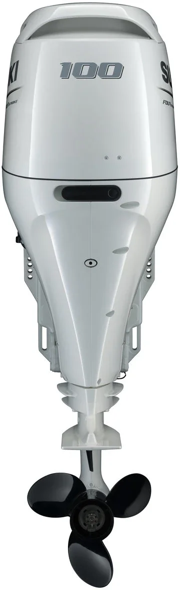 Лодочный мотор Сузуки DF 100 BTL/BTX, белый