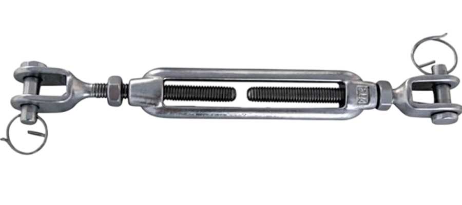 Талреп со стопорным болтом М8, нержавеющая сталь