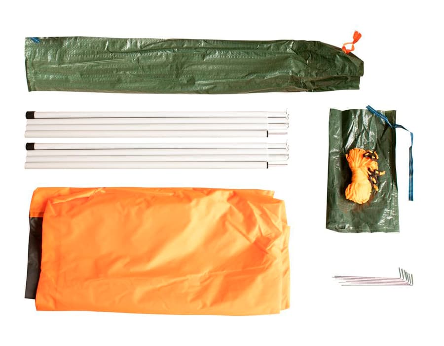 Тент со стойками Tramp Lite Orange ( V2 ), 440х440х230 см