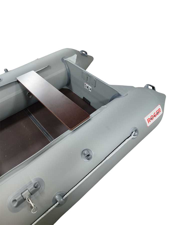 Надувная лодка ПВХ Роджер Хантер 3200 эконом, слань-книжка, балон 43 см