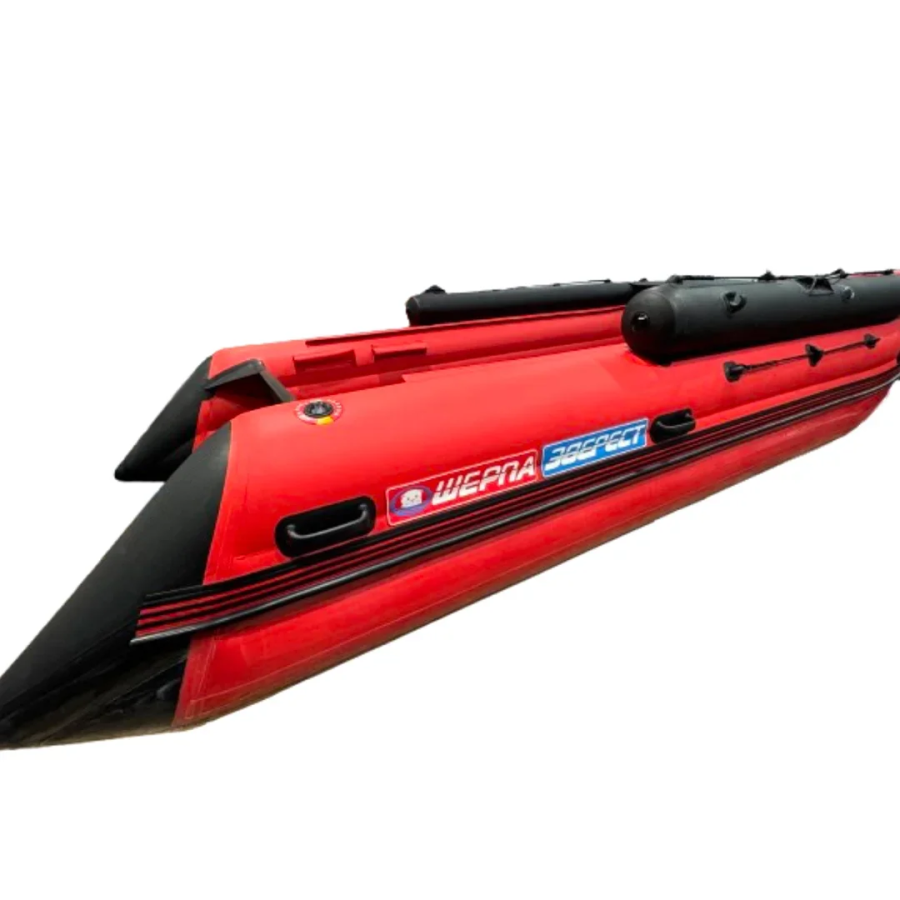 Надувная лодка ПВХ Шерпа 500 Эверест Jet НДНД + AirDeck